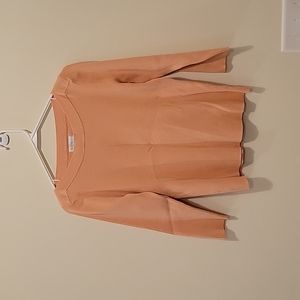 Woman's boat neck ribbed sweater